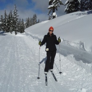 Official cross-country skier!